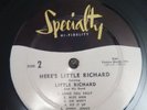 HERE'S LITTLE RICHARD LP RARE TRANSITION LABEL HEAVY PRESS ORIGINAL