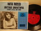 NITA ROSSI Untrue unfaithful RARE 1965 HOLLAND 45 7
