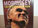 Morrissey I am not a dog on a chain NEW SEALED clear red vinyl LP