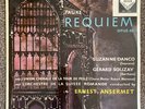 SXL 2211 FAURE Requiem OP 8 ANSERMET SOUZAY STEREO ED1 DECCA NM
