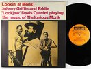 Johnny Griffin & Eddie Lockjaw Davis - Lookin' At Monk LP - Jazzland Mono DG