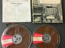 BINAURAL PUCCINI LA BOHEME DOUBLE REEL TO REEL STEREOPHONIC TAPES in box Z267