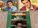 3 Elvis Vinyl Records Album Lp Vg+ - NM Acapulco King Creole Roustabout