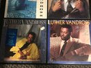 4 LP'S  LUTHER VANDROSS - never too much, Night fell love, Give Reason, Any love
