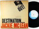 Jackie McLean - Destination Out LP - Blue Note - BLP 4165 Mono RVG Ear NY USA