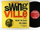 Tiny Grimes - Callin' The Blues LP - Prestige Swingville - SVLP 2004 Mono DG RVG