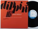 HANK MOBLEY Dippin' BLUE NOTE LP VG+/VG++ japan 1984 reissue w/ insert