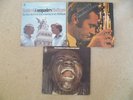 STAN GETZ, LOUIS ARMSTRONG, DAVE BRUBECK - 3 x VINYL  LPS