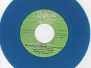 Panama Salsa 45 Manito Johnson - Mi barrio querido, el Marañon blue vinyl HEAR