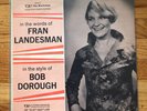 Fran Landesman/Bob Dorough - In The Words/Style Of LP - TRO - Rare Jazz Funk VG+