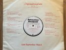 Informationsplatte 1964 mit Elvis Presley The Rolling Stones Lulu and the Luvers