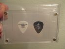 Led Zeppelin Jimmy Page Robert Plant Guitar Picks (2) in clear collectors case