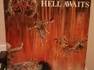 SLAYER HELL AWAITS LP ORIGINAL PRESS METAL BLADE