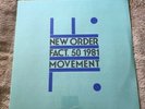 NEW ORDER Movement Vinyl LP NEW Classic First album  Joy Division Goth Post Punk
