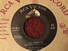 45 RPM Elvis Presley RCA VICTOR 447-0618 All Shook Up  RE  VG++