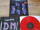 DEPECHE MODE -SONGS OF FAITH AND DEVOTION - RARE RED VINYL LP + INNER NEAR MINT