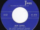 CA Cool Jazz Deep Exotica CHICO HAMILTON QUINTET Blue Sands 45 HEAR