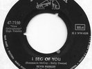 ELVIS PRESLEY Don't/I Beg Of You on RCA German press rock 45