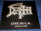 DEATH live il L.A.    2 LP first press    morbid angel sepultura taake cinyc