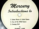 Rare FRANKIE LAINE Mercury 78 RPM Introduction To Radio Spot Promo Transcription