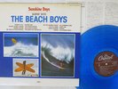 BEACH BOYS SUNSHINE DAYS SURFIN' WITH THE CAPITOL ECS-81576 Japan CLEAR BLUE LP