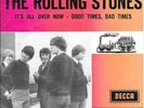 THE ROLLING STONES 45 ITS ALL OVER NOW+PS HOLLAND RARE 1964 SLEEVE 2
