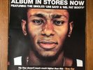 MOS DEF poster 19.75”x27.5” Black On Bith Sides LP RAWKUS RECORDS