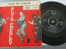 ELVIS PRESLEY LOVE ME TENDER RARE EP 7