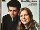 ASD 2436 DU PRE BARENBOIM Two Sonatas For Cello And Piano BRAHMS RED ED1 HMV NM