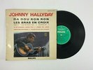 VINYLE JOHNNY HALLYDAY DA DOU RON RON LES BRAS EN CROIX PHILIPS 33 TOURS H1032