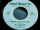 Bill Browning - Borned With the Blues/Dark Hollow 45 Island Cleveland OH rocker