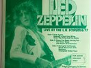 LED ZEPPELIN LIVE AT THE LA FORUM 6/77 FOR BADGE HOLDERS ONLY 2 DISCS LZ 1234