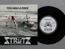 STRUTZ too high a price SYSTEM RECORDS 7-inch    NWOBHM UK PRIVATE PRESS