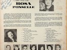 *HAND SIGNED AUTOGRAPH 1964* ROSA PONSELLE Open House With LP (VG+) Carmela etc