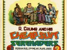 1976 1st press R. CRUMB and His Cheap Suit Serenaders No. 2 Blue Goose 2019 LP