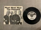 THE DAMNED NEAT NEAT NEAT ORIGINAL UK 7” SINGLE IN LAMINATED DELGA PIC SLEEVE