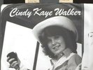 CINDY KAYE WALKER Breaker 1 - 9  45 RECORD + PS RARE FEMALE TRUCK DRIVER TRUCKER