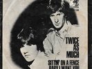 TWICE AS MUCH 45 SITTIN ON A FENCE+PS GERMANY RARE 1966