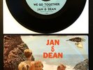 Jan & Dean: We Go Togerther 1960 Rare Pic Sleeve+45 Dore 555 Beach Boys