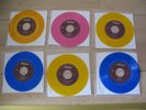 Beatles - 6 coloured Vinyl 7 inches, for jukebox only, Capitol Records, USA, unp