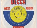 African Highlife 45 - Olu Right Time Orch. - Baba Bami Se - Decca VG++ obscure
