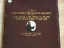 SIGNED by GLENN GOULD - BACH Well-tempered Clavier CBS 4LP w/AUTOGRAPH MINT