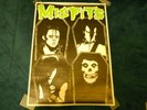 Misfits Coffins Poster NM 33 x 24 inches Danzig Samhain Rare