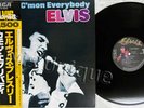 Elvis Presley C'mon Everybody Rare Mint Picture Label Japan LP With Obi
