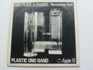 JOHN LENNON PLASTIC ONO BAND 1969 UK 45  GIVE PEACE A CHANCE   SOLD IN U.K. TEXT