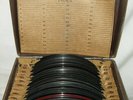 Vintage Josephson Record Box with 41 78RPM Records - Baby It's Cold Outside More