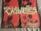 The Casualties - Stay Out Of Order Lp 1st Press Yellow Vinyl Rancid Unseen
