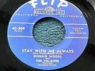 Donald Woods/Vel-Aires - Stay.../My Very Own 45 Flip doo wop orig. Strong VG+