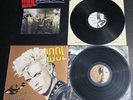BILLY IDOL 2 LP VITAL IDOL UK & WHIP LASH SMILE BOTH NEAR MINT VINYL lp