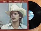 George Strait Strait Country 1981 USA LP ORIGINAL